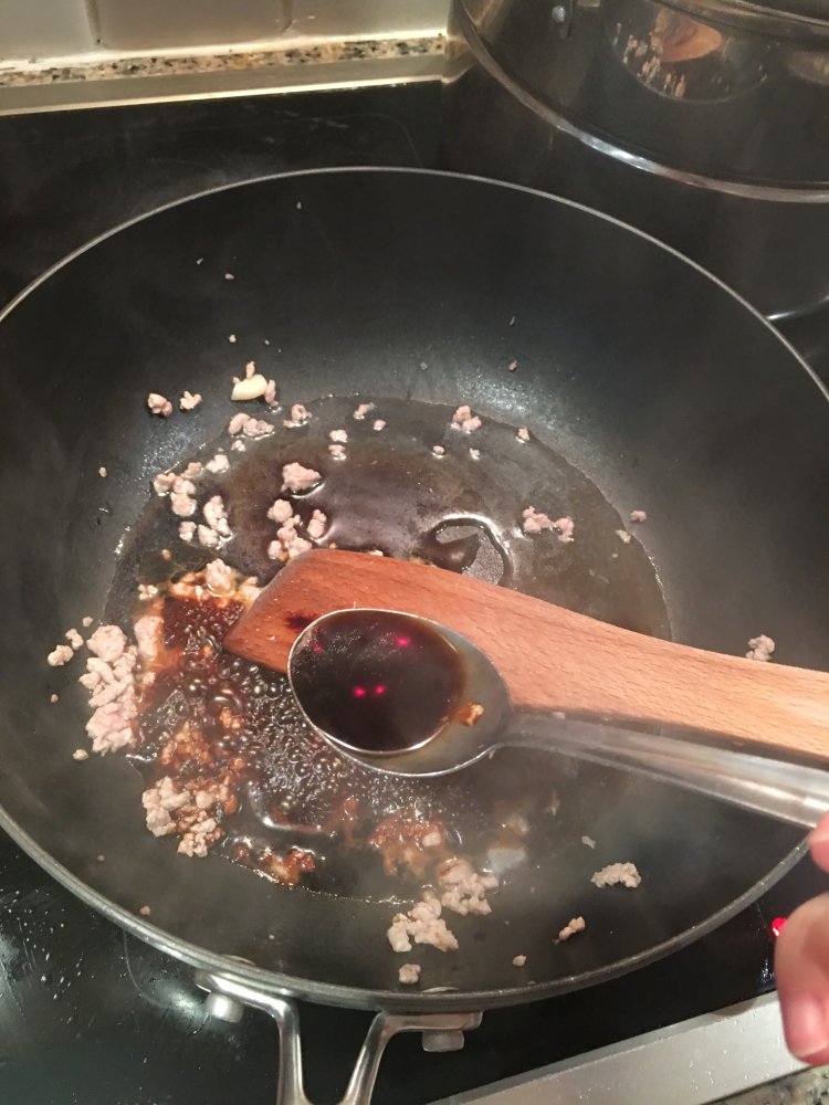 肉沫煎豆腐步骤13