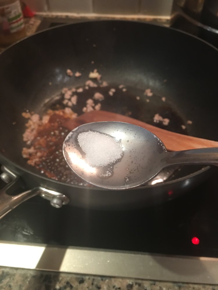 肉沫煎豆腐步骤14