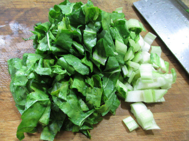 君叠菜煮豆腐步骤3