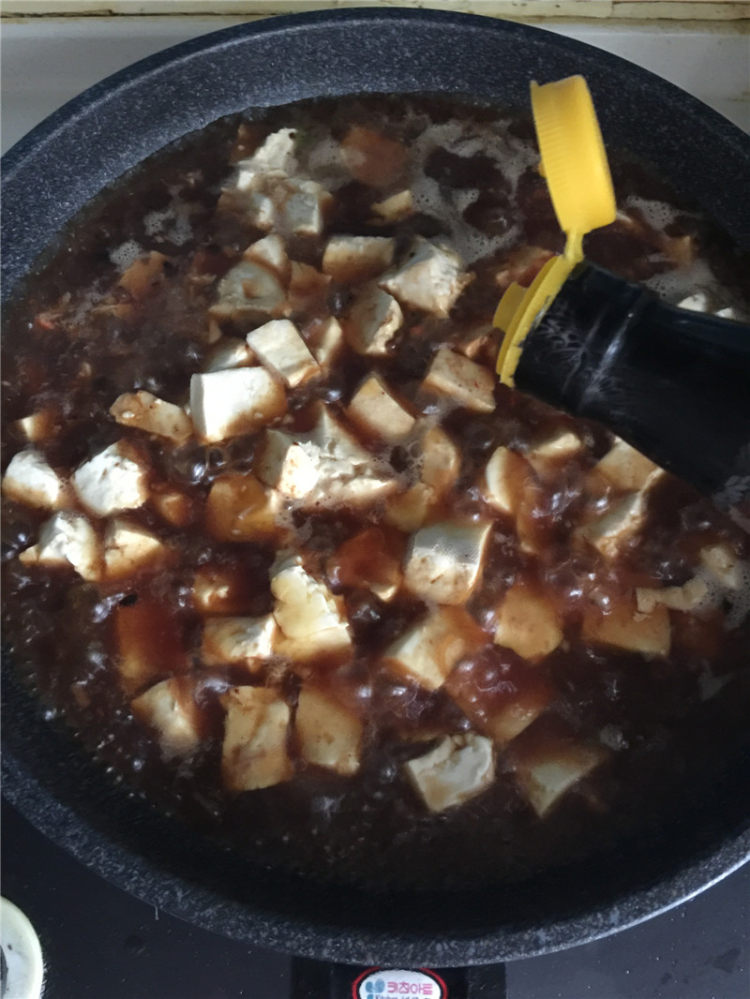蟹肉烩豆腐步骤9