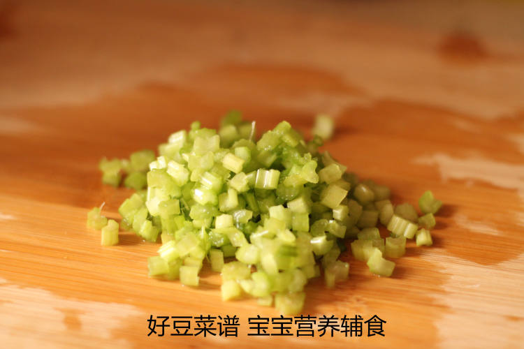 芹菜豆腐拌饭步骤1