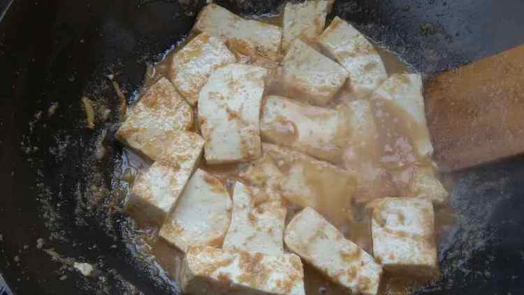 虾酱豆腐步骤7