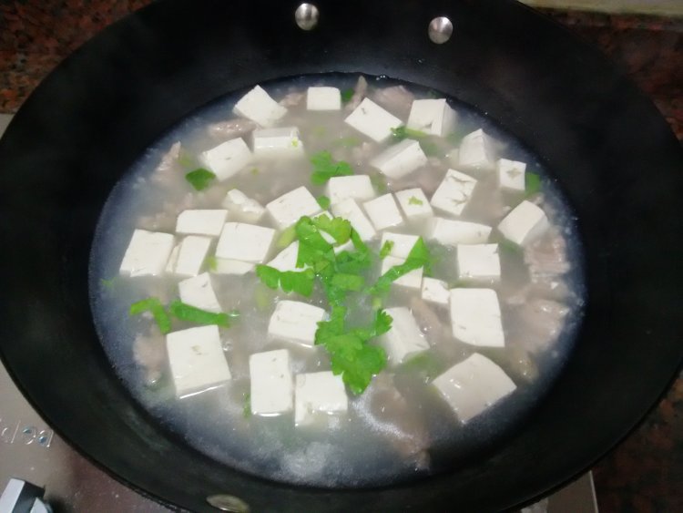 豆腐瘦肉汤步骤7