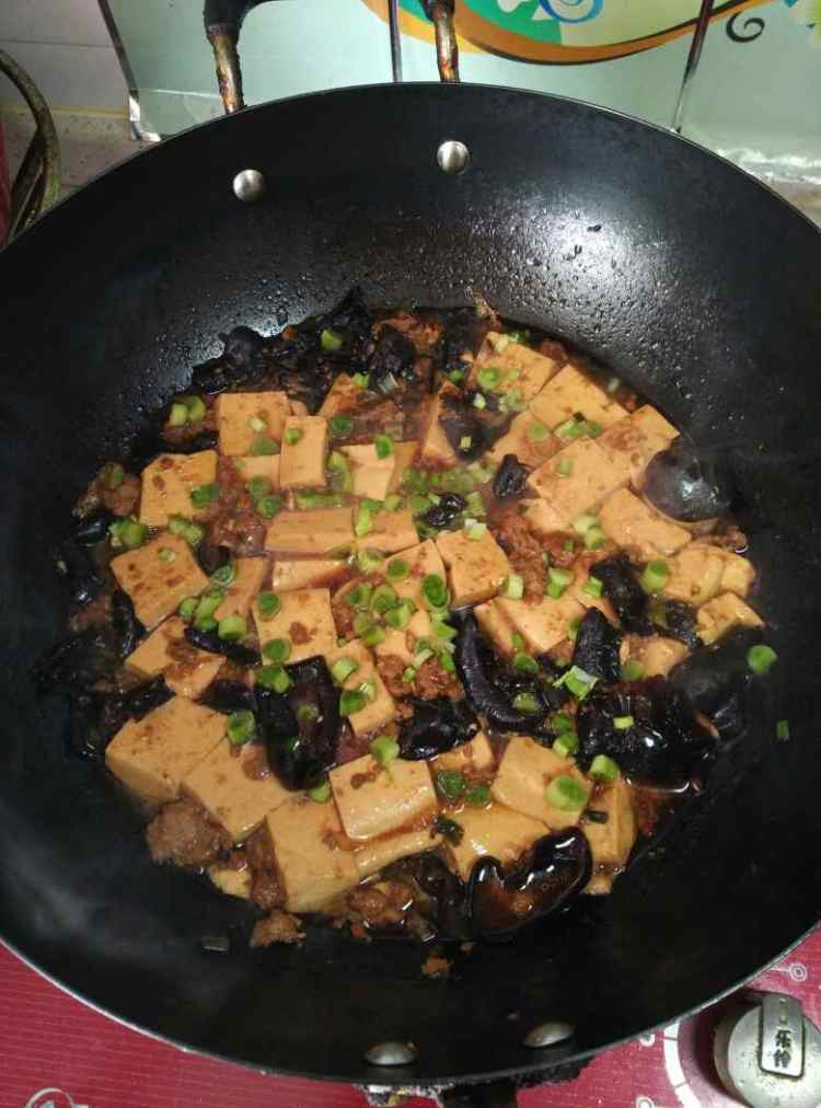 黑木耳炖豆腐步骤7
