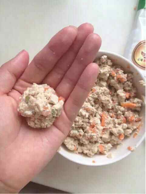 炸豆腐丸子步骤8