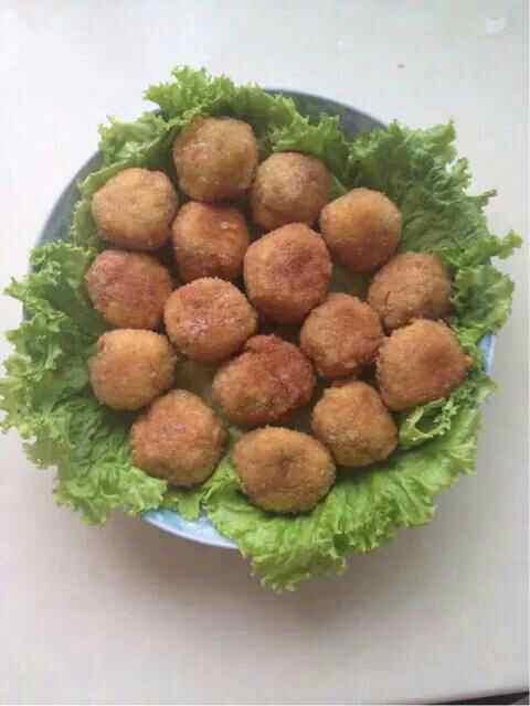 炸豆腐丸子步骤15