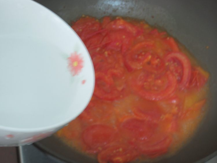 蕃茄滑蛋肉碎煮豆腐步骤12