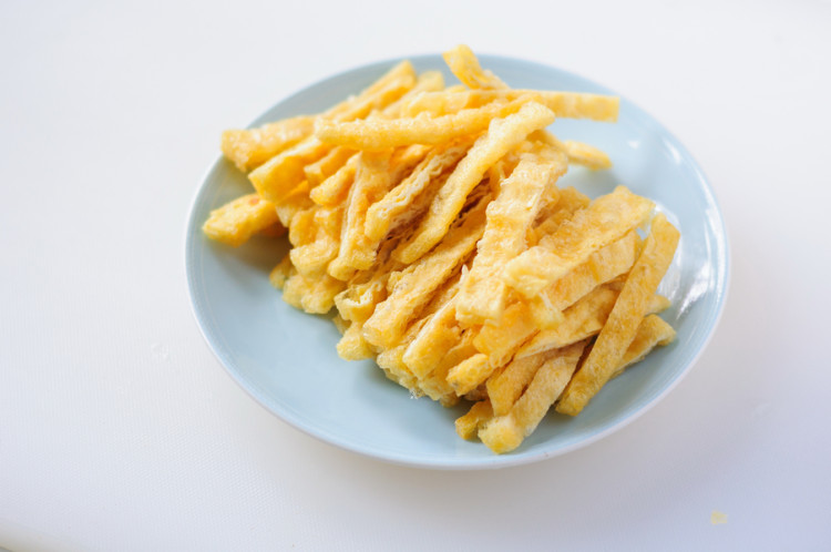 干煸油炸豆腐步骤3