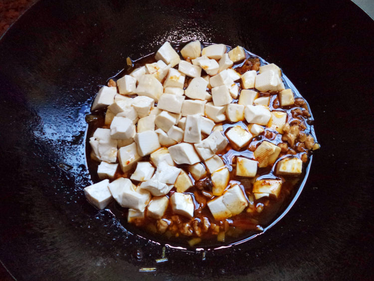 肉末豆腐盖浇饭步骤6