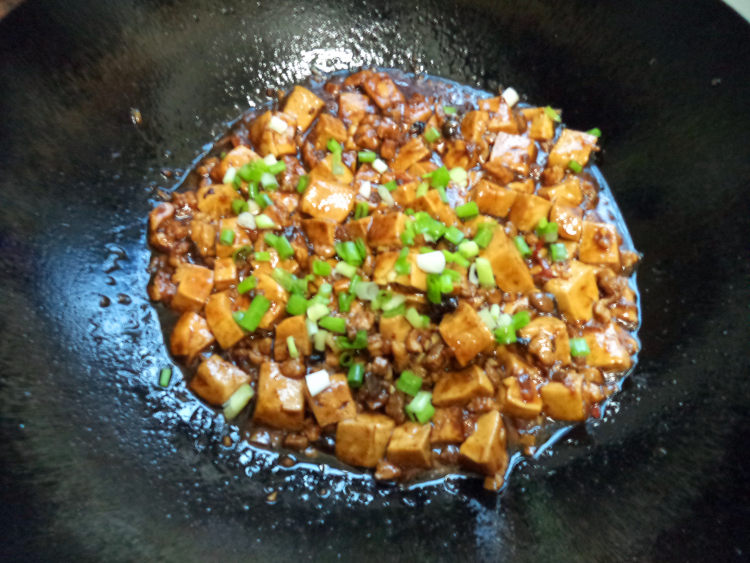 肉末豆腐盖浇饭步骤7