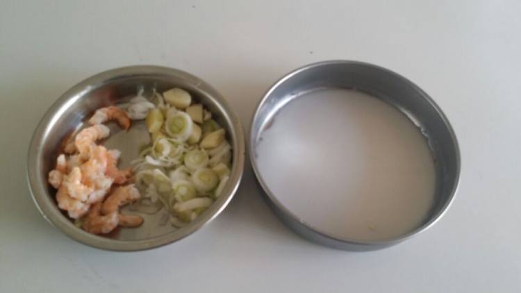 海米溜豆腐步骤1