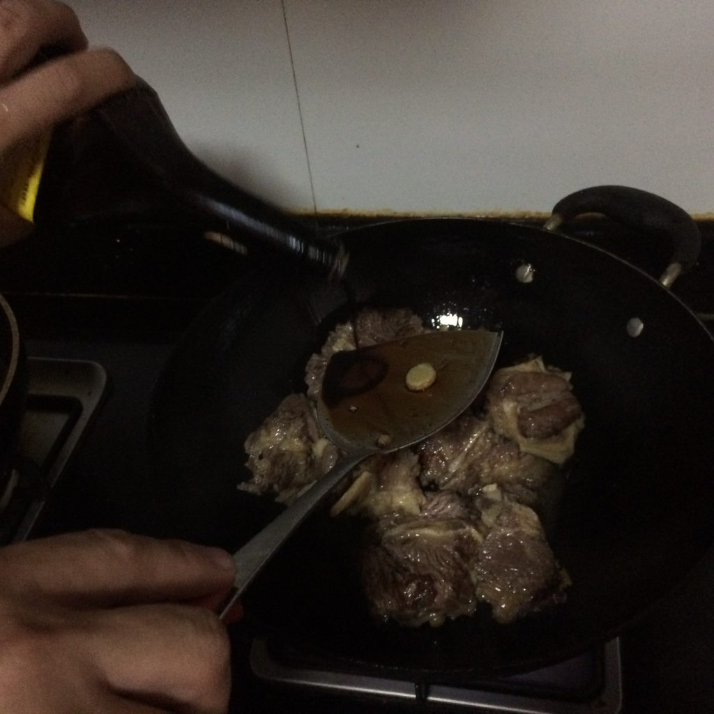 牛排炖豆腐步骤4