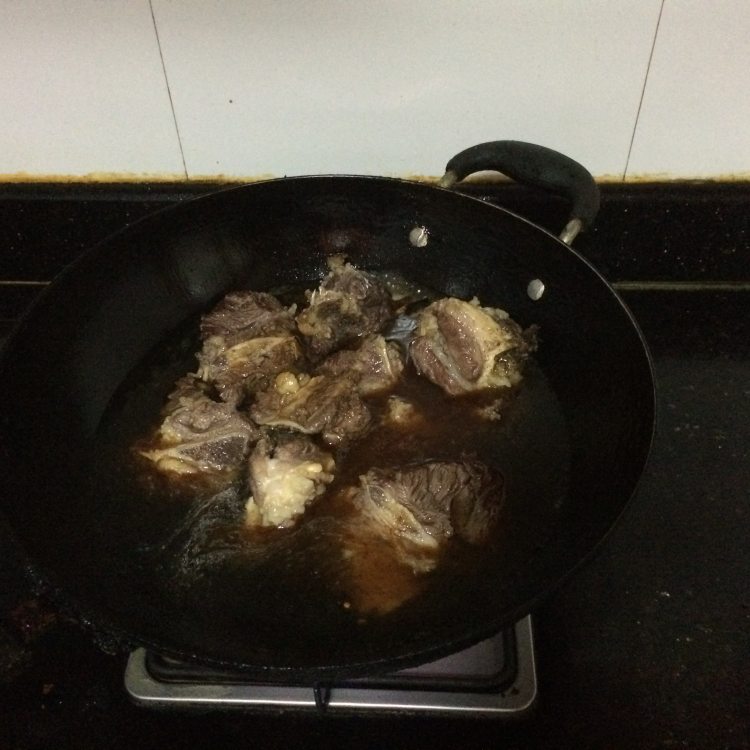 牛排炖豆腐步骤6