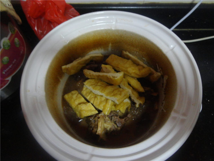 牛排炖豆腐步骤8