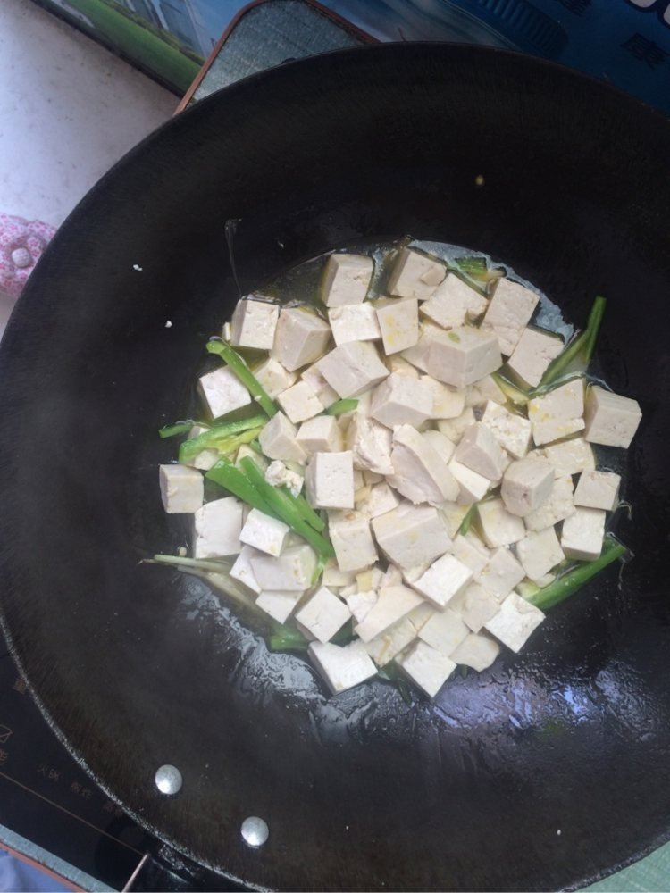 青椒豆腐步骤6