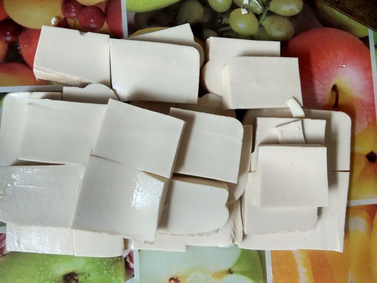 油煎豆腐步骤1