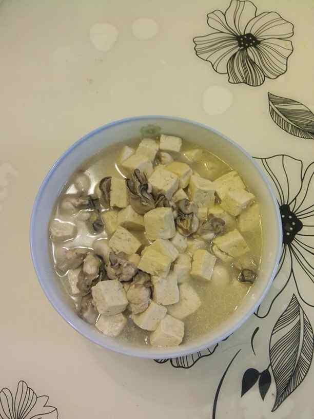 海蛎子炖豆腐步骤10