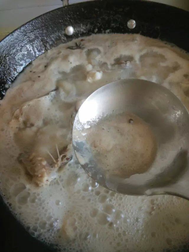 丑鱼豆腐汤步骤12