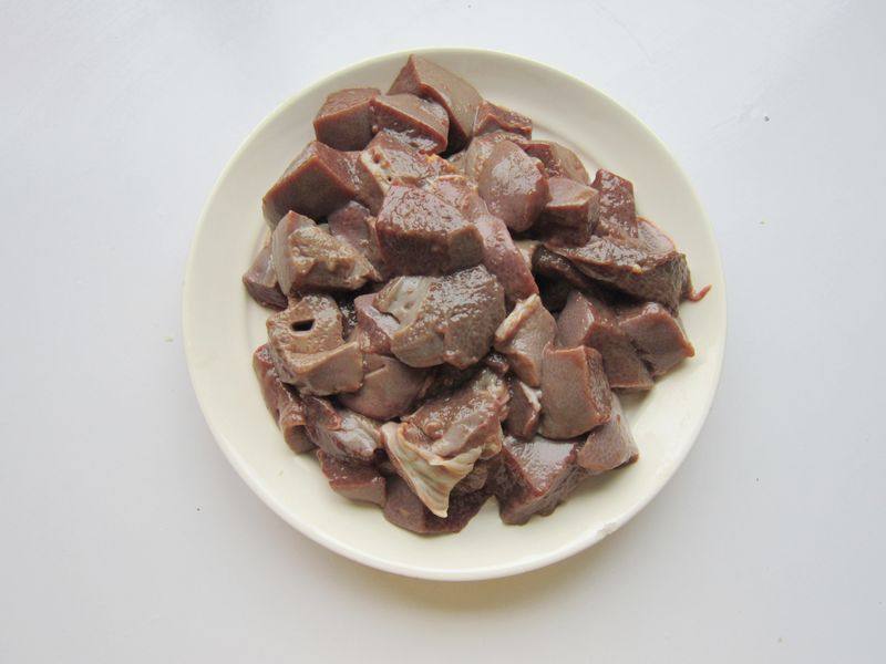 豆腐烧猪肝步骤2