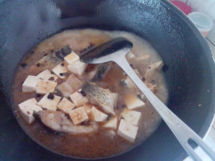 豆腐烧鱼块步骤11