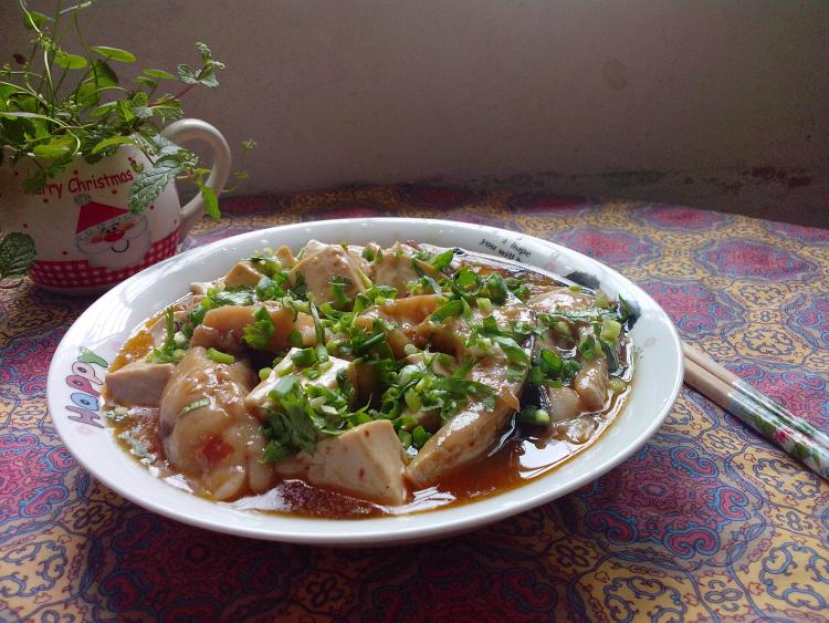 豆腐烧鱼块步骤13