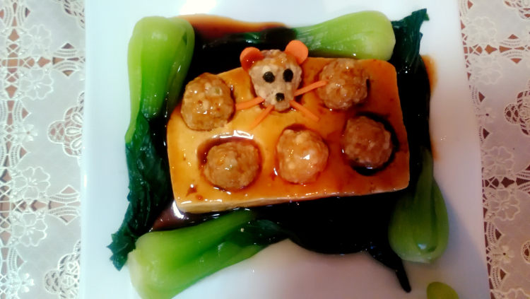 打地鼠版三鲜肉丸酿豆步骤15