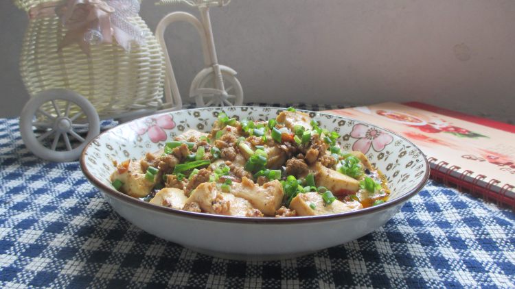 肉末烧嫩豆腐步骤12