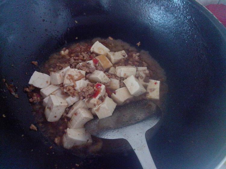 肉末烧嫩豆腐步骤11