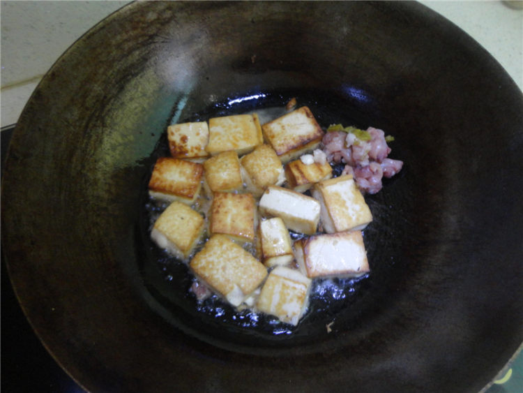 咸菜豆腐步骤3