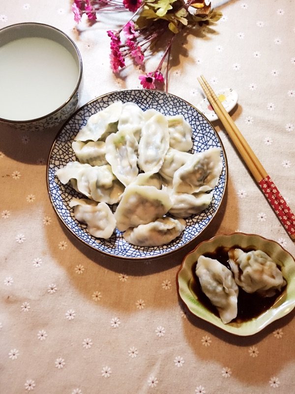 香菇油菜素水饺步骤25