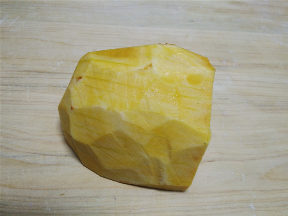 南瓜素馅包步骤2