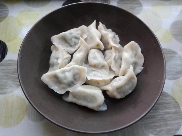 鲜肉鸡蛋韭菜水饺步骤12