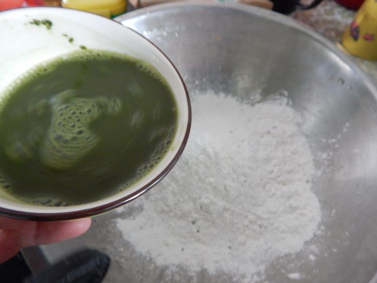 双色小圆子步骤5
