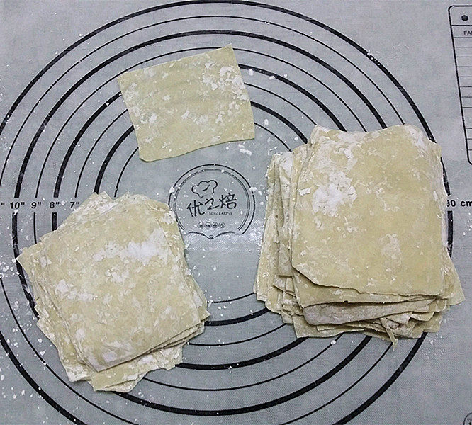 自制馄饨皮步骤12
