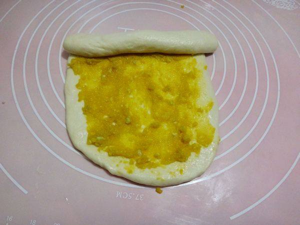咸蛋黄烙饼步骤8