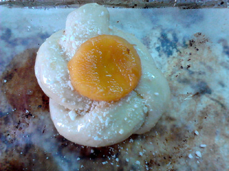 黄桃面包配法罗夫蛋奶步骤14