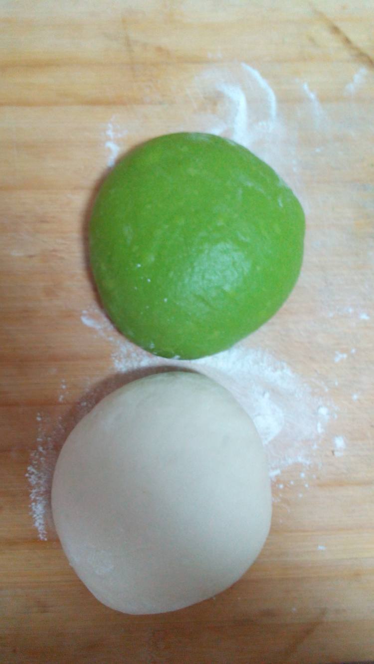 菠菜双色吐司步骤10
