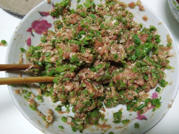 豇豆鲜肉包步骤14