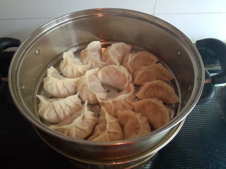 西瓜皮肉馅蒸饺步骤15
