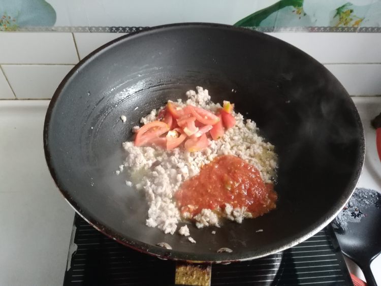番茄肉末土豆泥步骤7