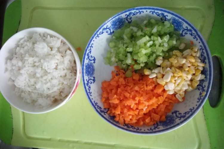 剩米饭+饺子皮之懒人步骤2