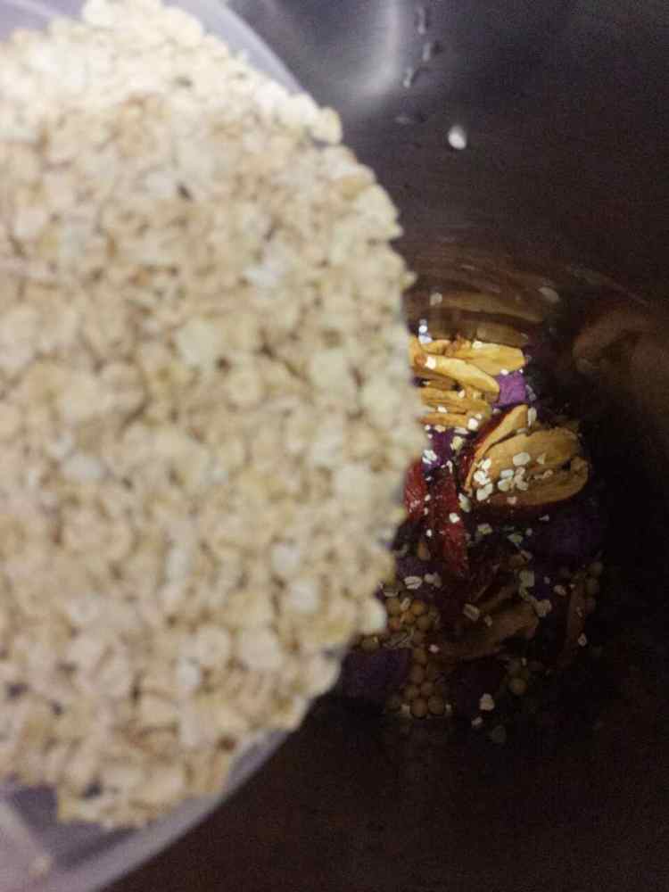 紫薯燕麦豆浆步骤5