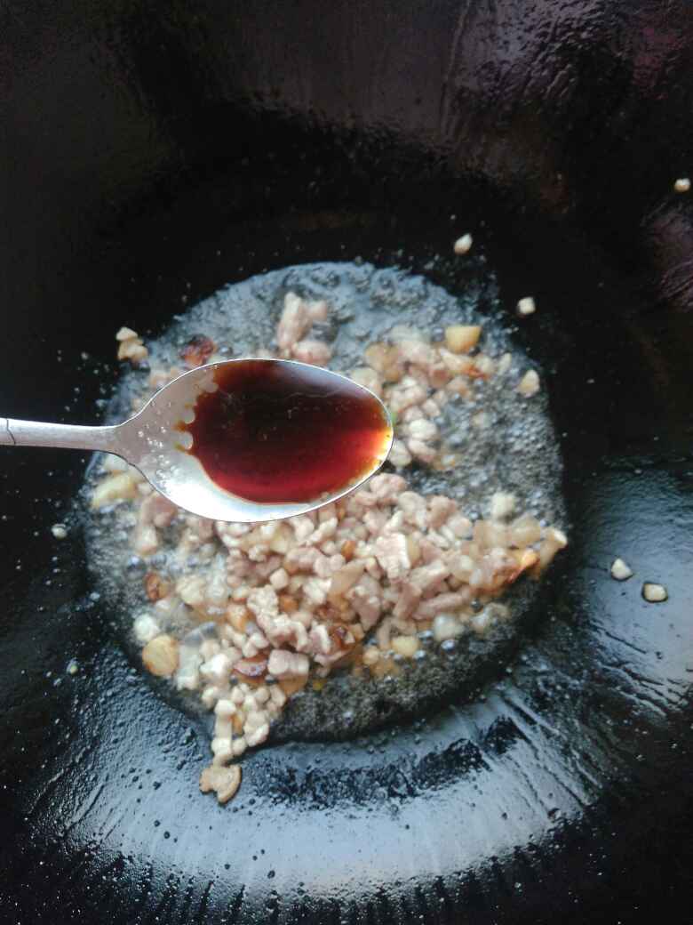 肉沫豆角酱步骤7