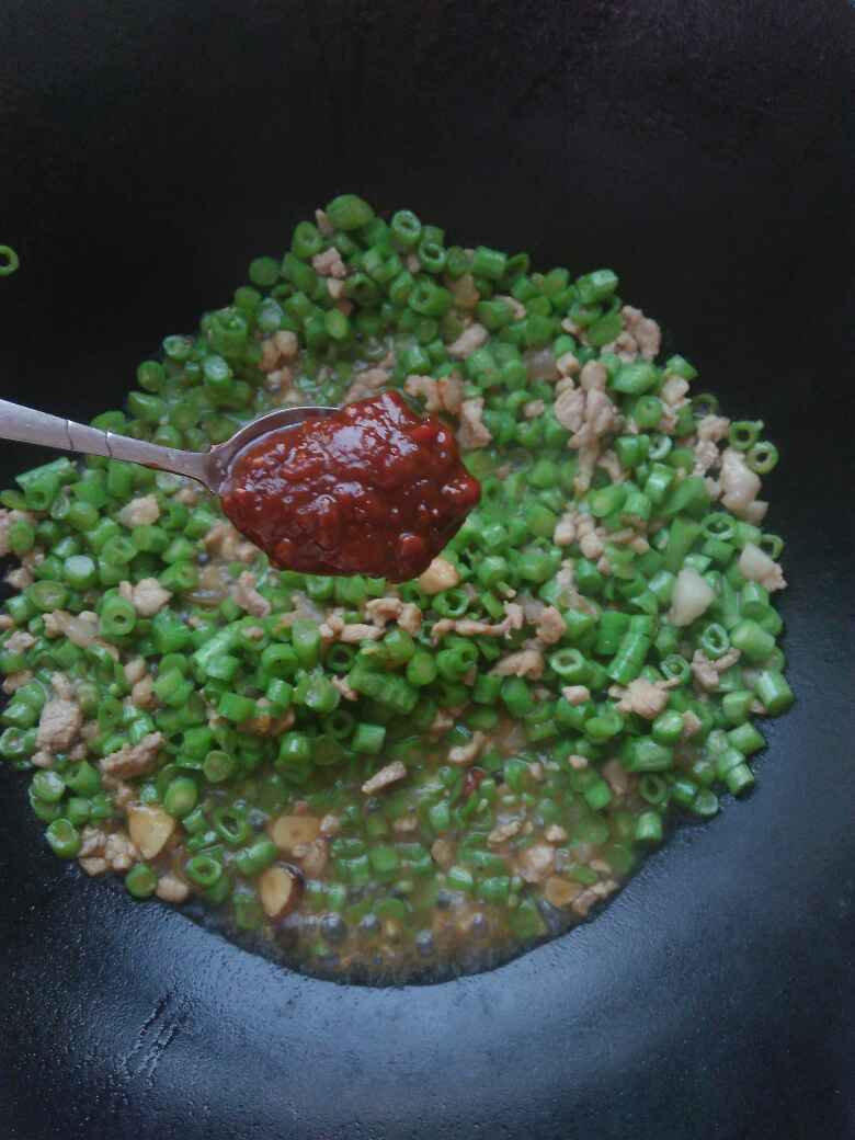 肉沫豆角酱步骤10