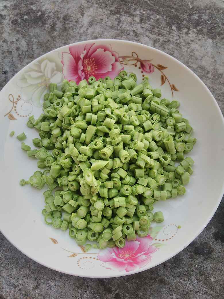 肉沫豆角酱步骤3