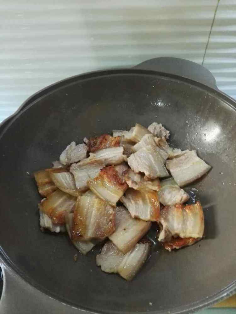 红烧干笋肉片步骤5