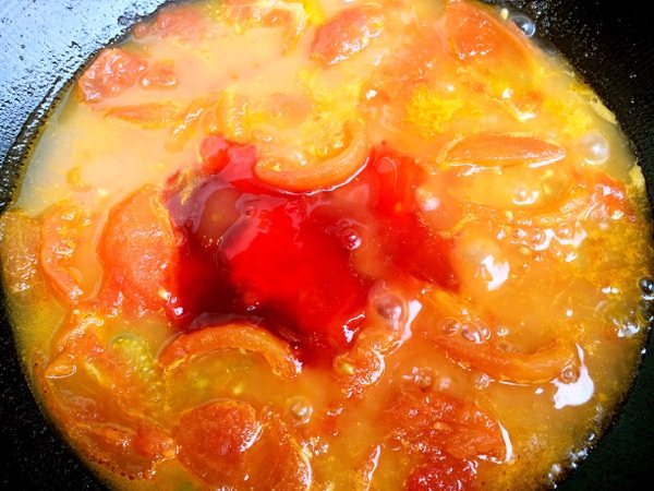 西红柿烩豆腐步骤9