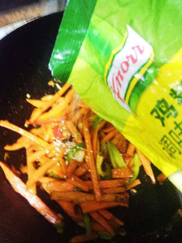 尖椒红薯丝步骤10