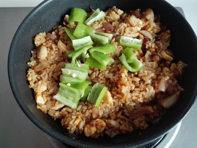 咖喱鸡肉焗饭步骤8