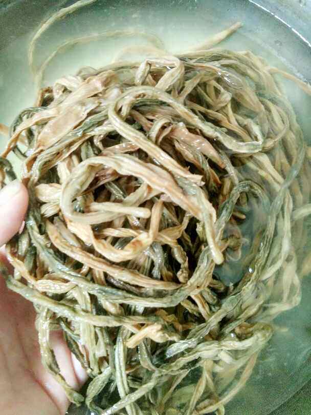 干豆角烧肉步骤1